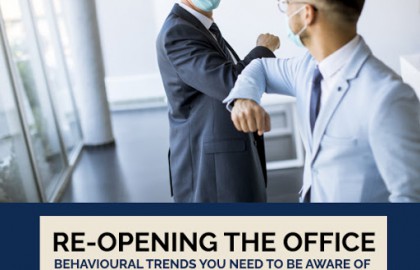 Re-opening the Office – Behavioural Trends You Need to be Aware Of